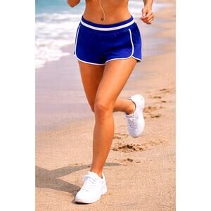 Free People Prep in Your Step Shorts Electric Shock size L